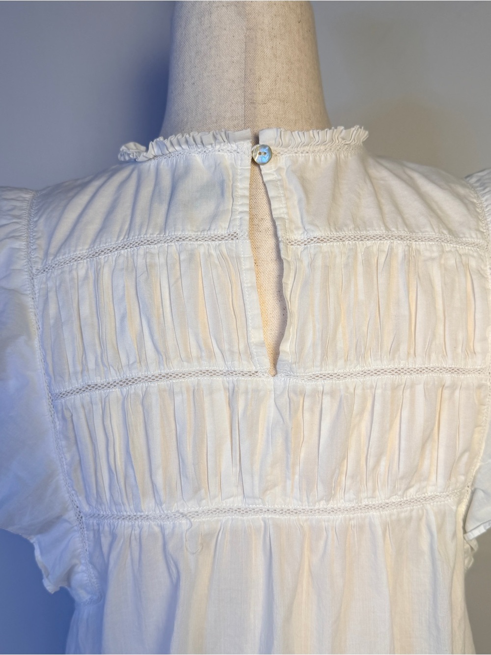 Rails Filomena Blouse with ruffle prairie, cottagecore boho chic - Picture 4 of 11